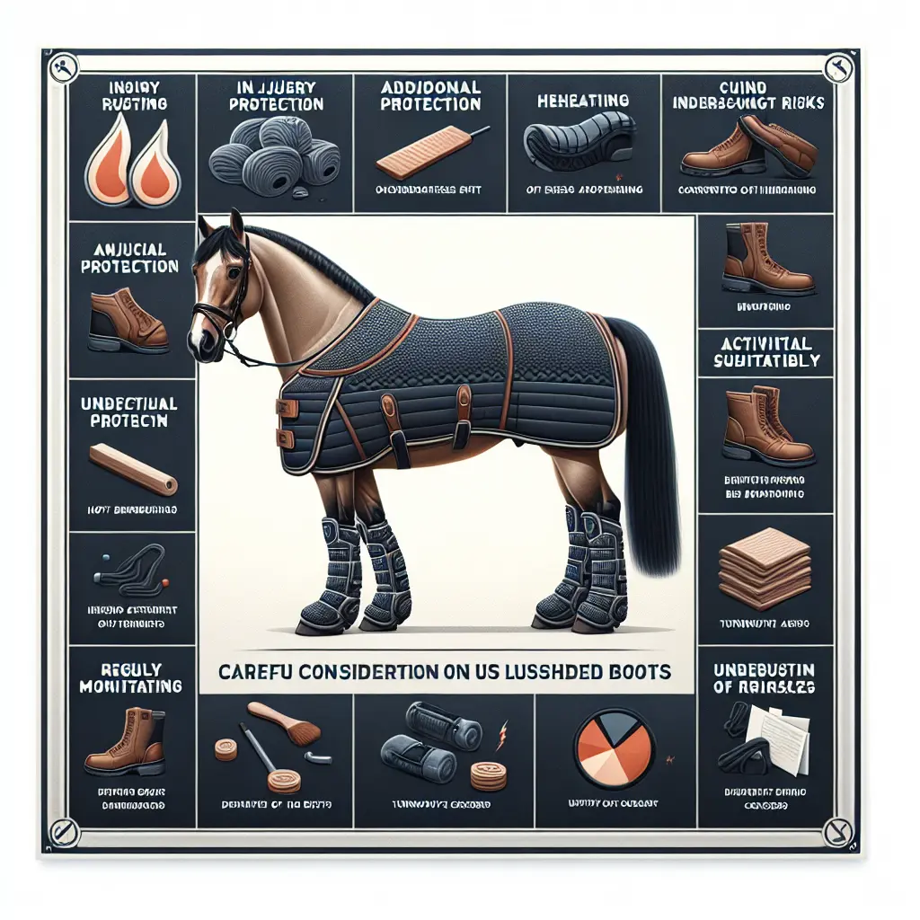 The Pros and Cons of Using Brushing Boots for Your Cob Horse - Comfort and Fit