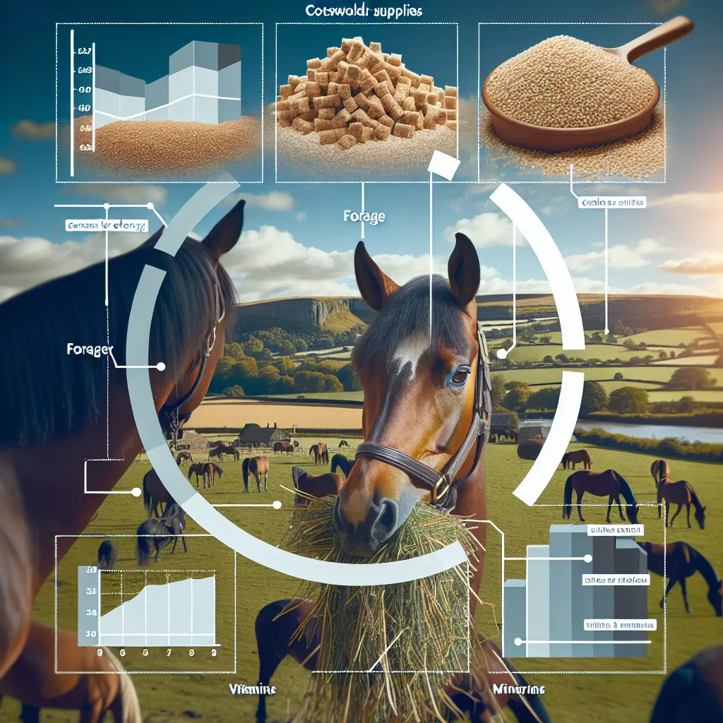 Finding the Right Feed: A Cotswold Journey to Equestrian Supplies - Foraging horses