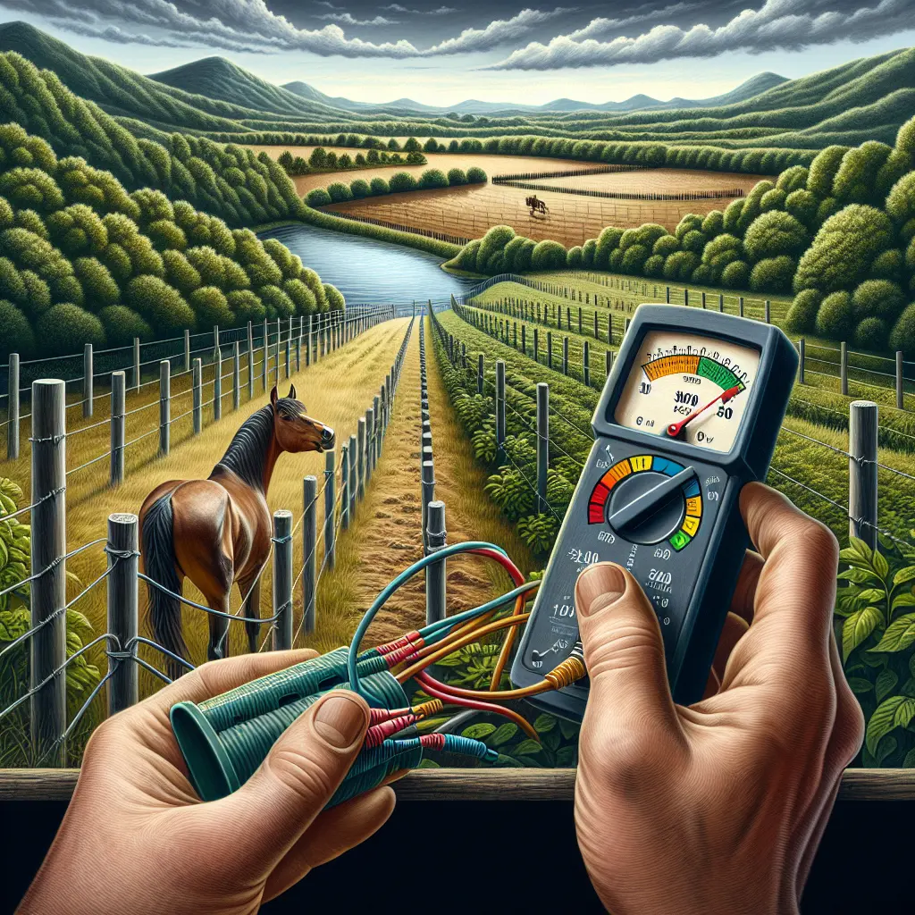 Electric Fence Setup for Horses