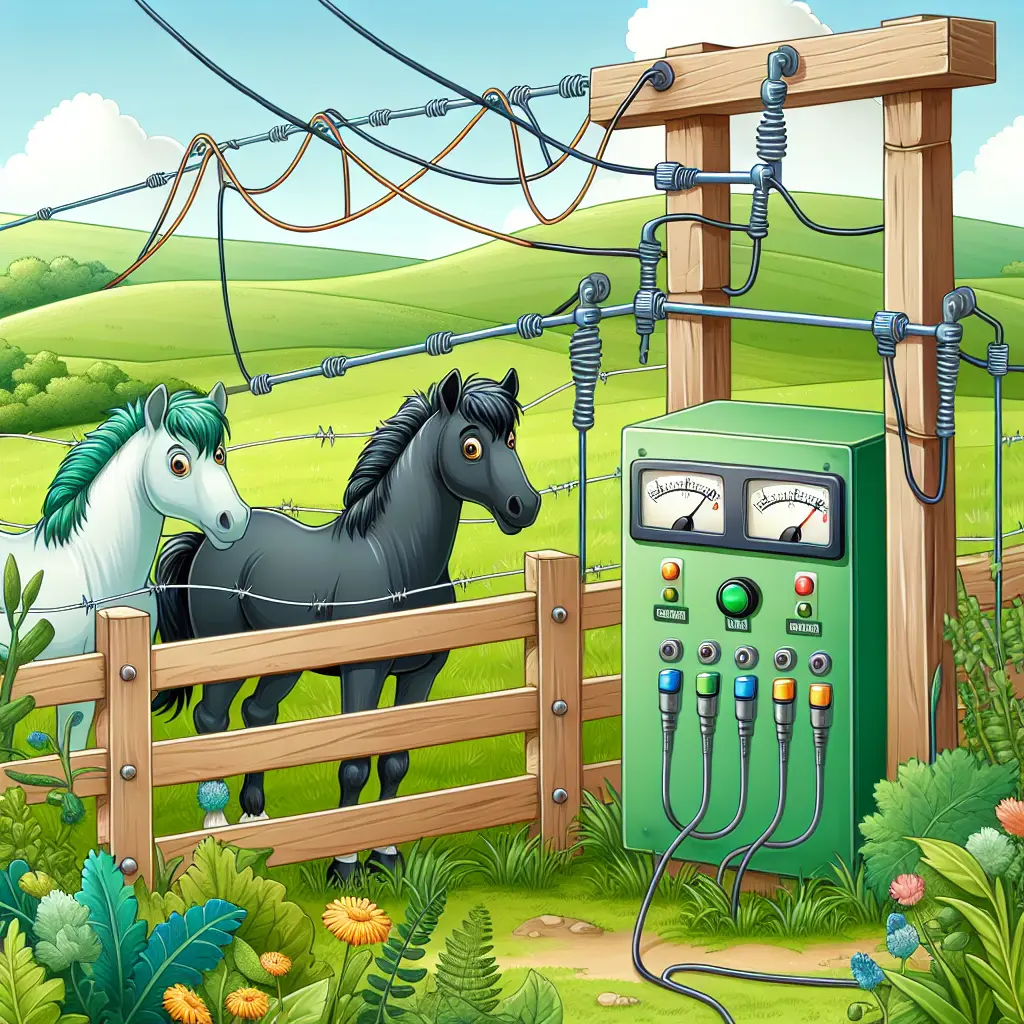 Electric Fence Diagram for Horses