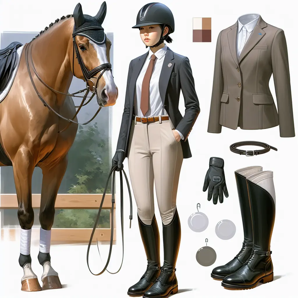 Essential Attire and Tips for Beginners in Low Level Dressage Competitions - Helmet
