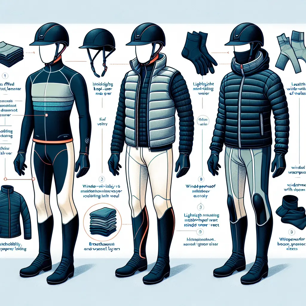 Insulating mid-layer for winter rides