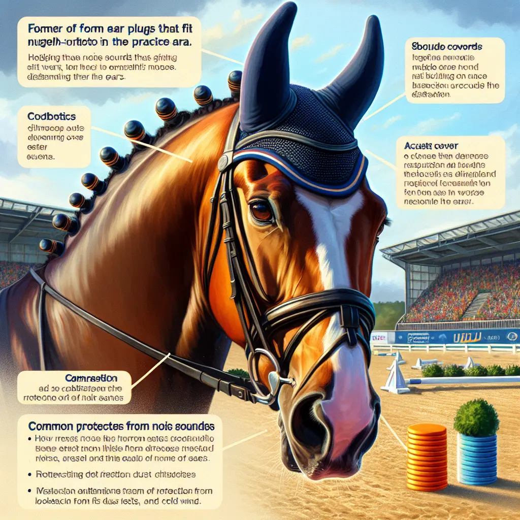 Dressage Horse Ears Focus