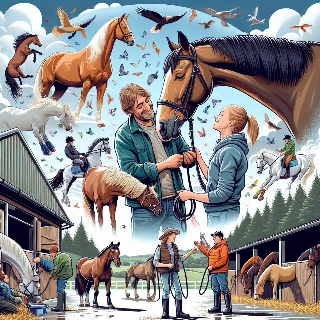 The Joy of Horses: Celebrating the Everyday Moments That Make Us Smile - Grooming routine