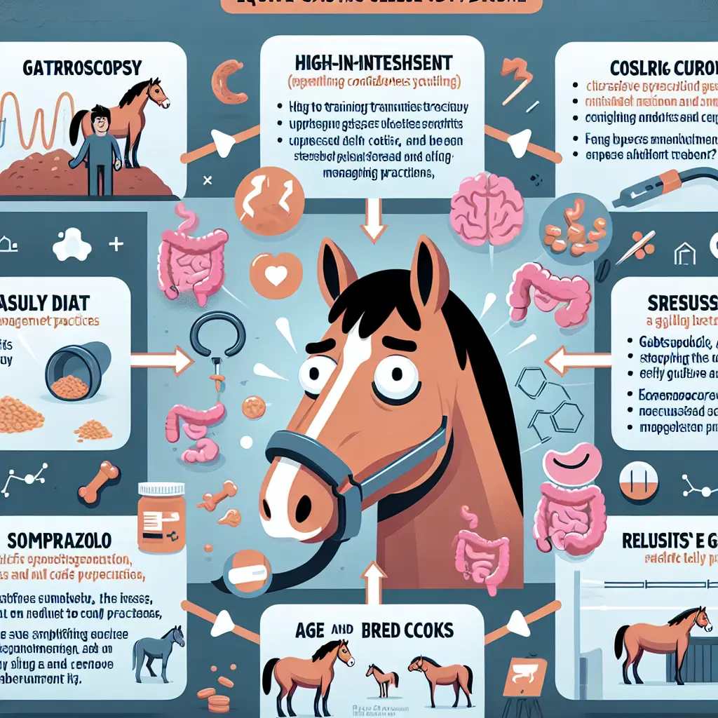 Understanding Equine Ulcers: Stabled Horse Relaxing
