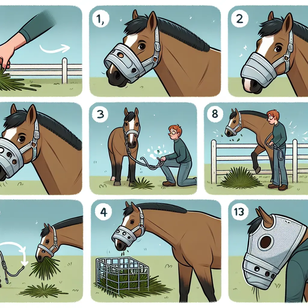 Helping Horses Adjust to Grazing Muzzles - Third Image