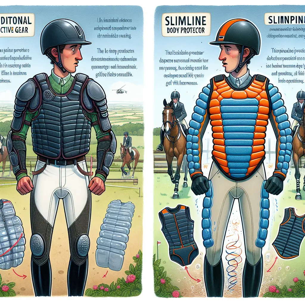 real-world examples of slimline body protectors in use