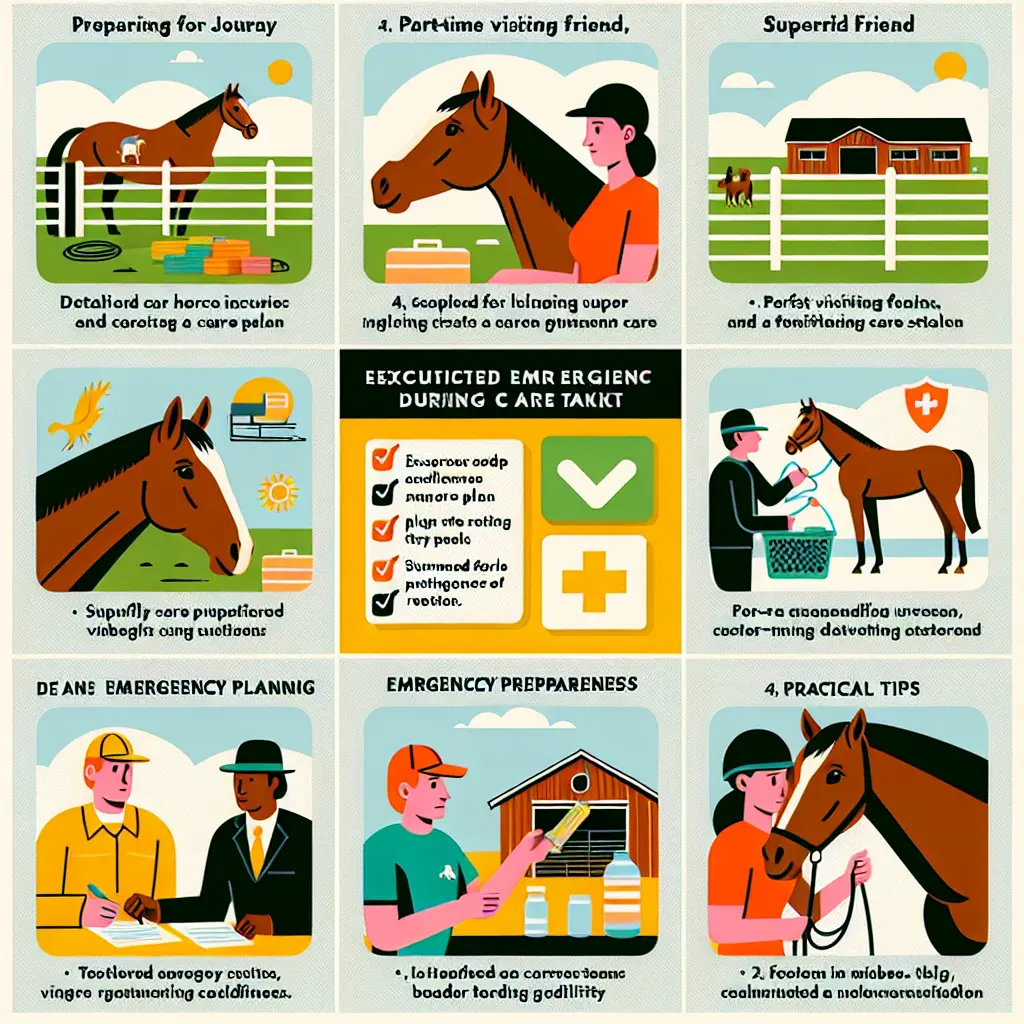 How to Ensure Your Horses are Cared for When You Can't Be There - Horse stable