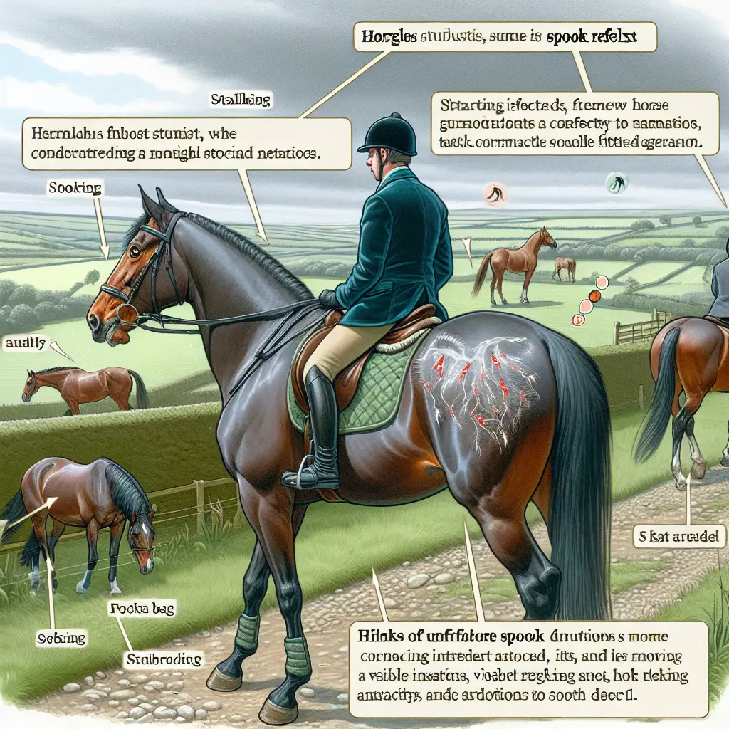 Unpredictable Horse Behavior Hack in open field.