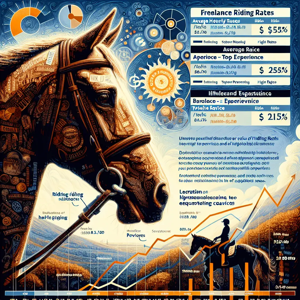 Understanding Freelance Horse Riding Service Rates - Horse riding on a trail