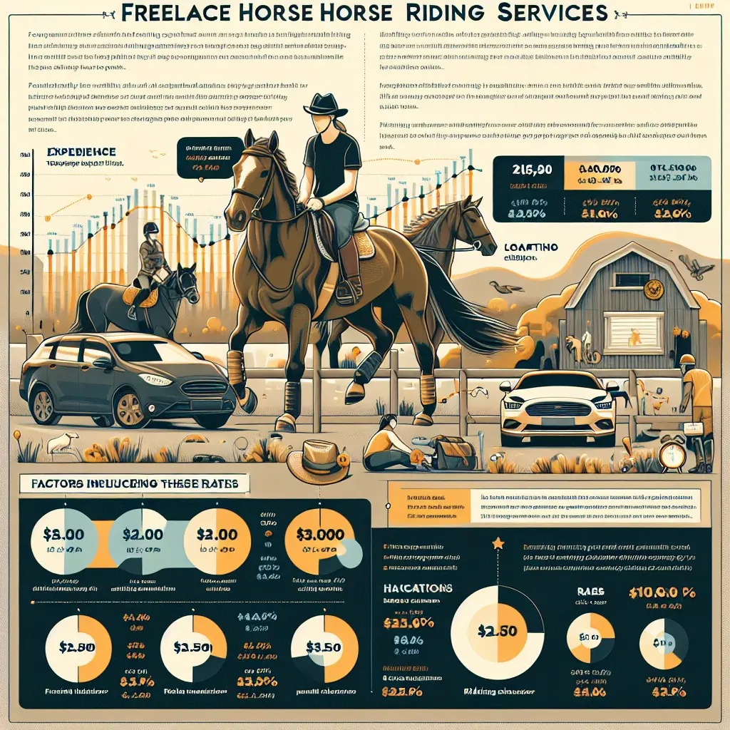 Understanding Freelance Horse Riding Service Rates - Horse in a stable
