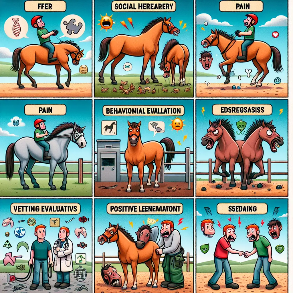 Understanding Aggressive Behavior in Horses - Training Challenges