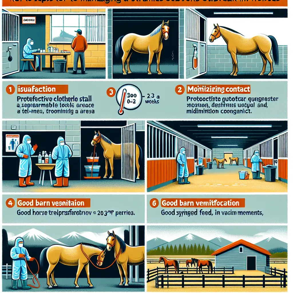 What Precautions Should Horse Owners Take When Dealing with a Strangles Outbreak? - Disinfection Protocols