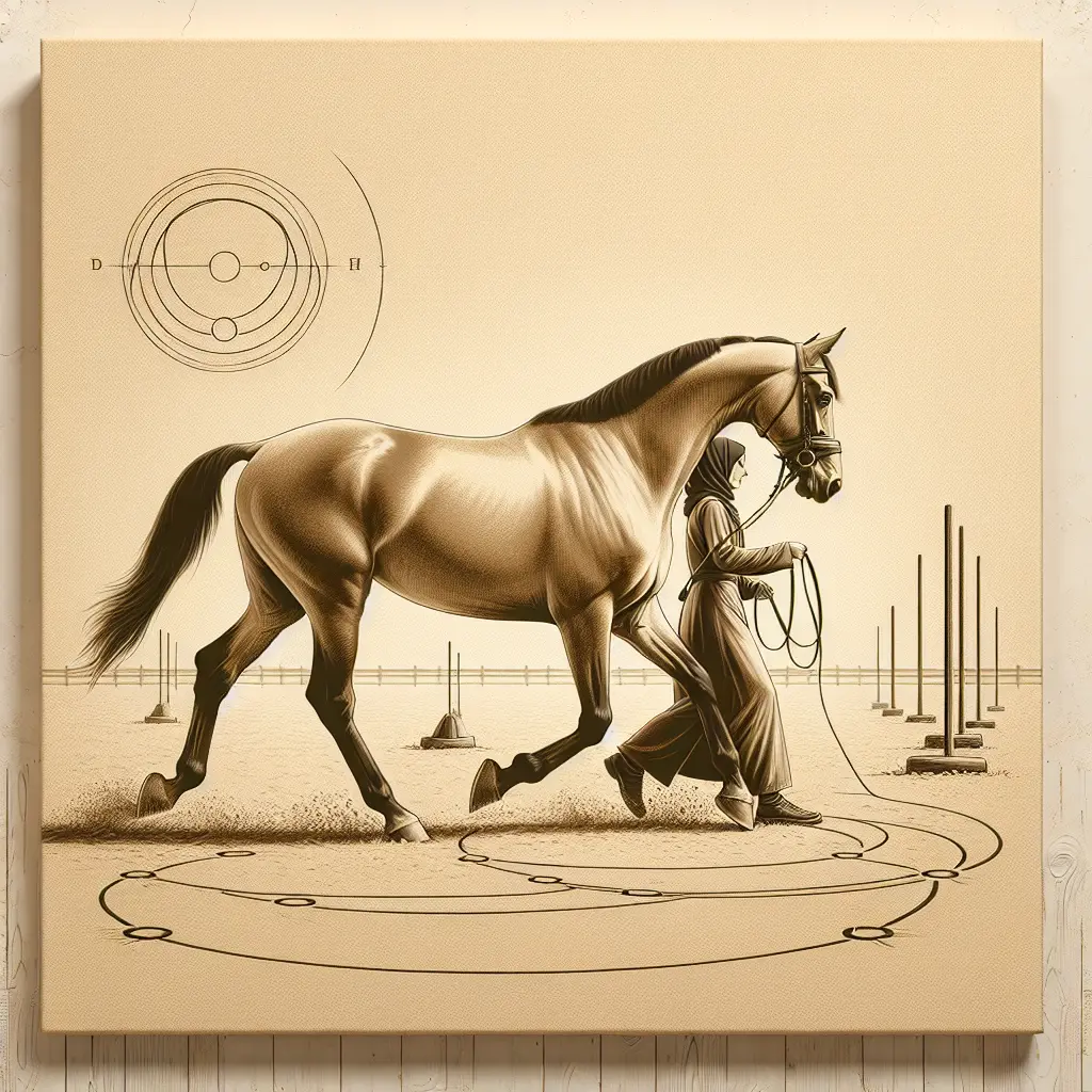 Young horse practicing jumps as part of best practices for progressive skills acquisition