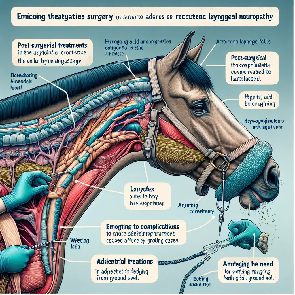 Managing Coughing in Horses After Tie-Back Surgery - Injection of bulking agents