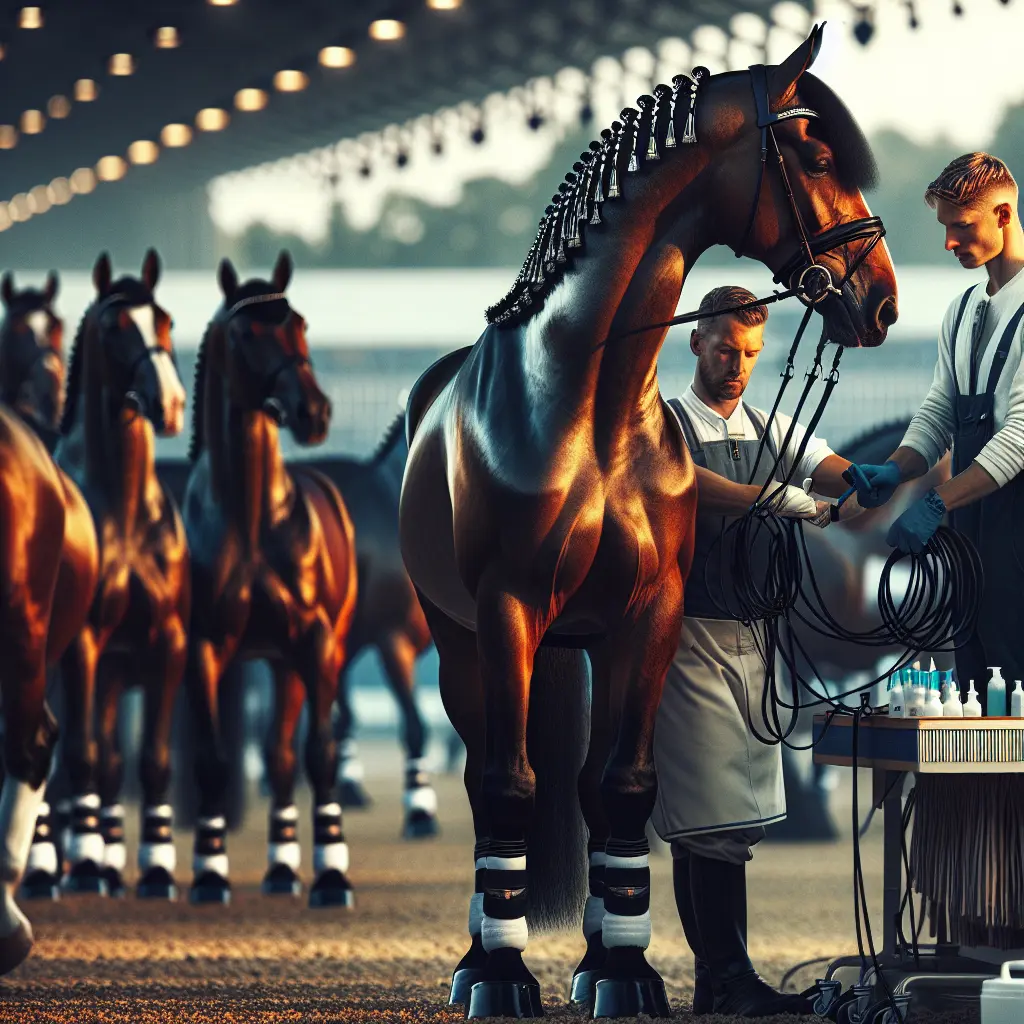 How Seasonal Timing, Lighting, and Grooming Techniques Impact the Performance and Appearance of Show Horses at HOYS - Horse mane care