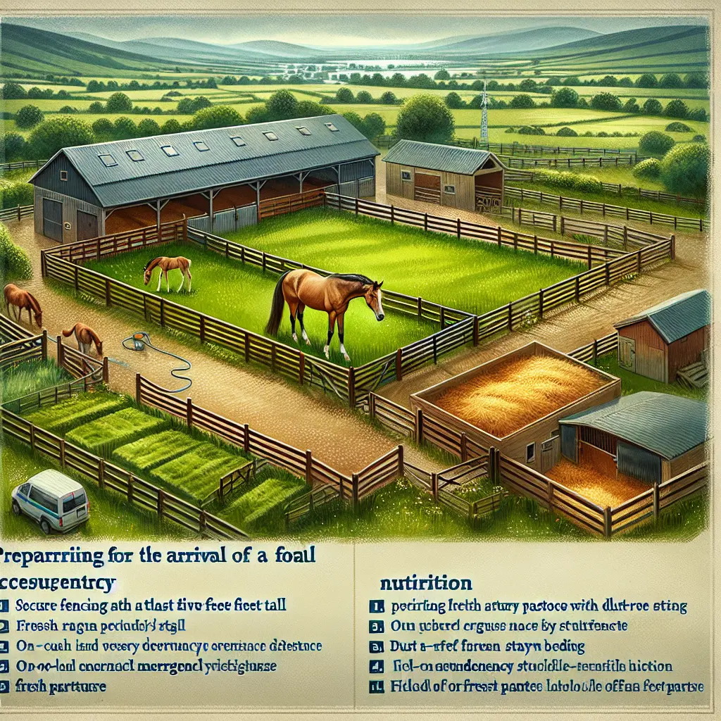 Horse in a Livery Yard