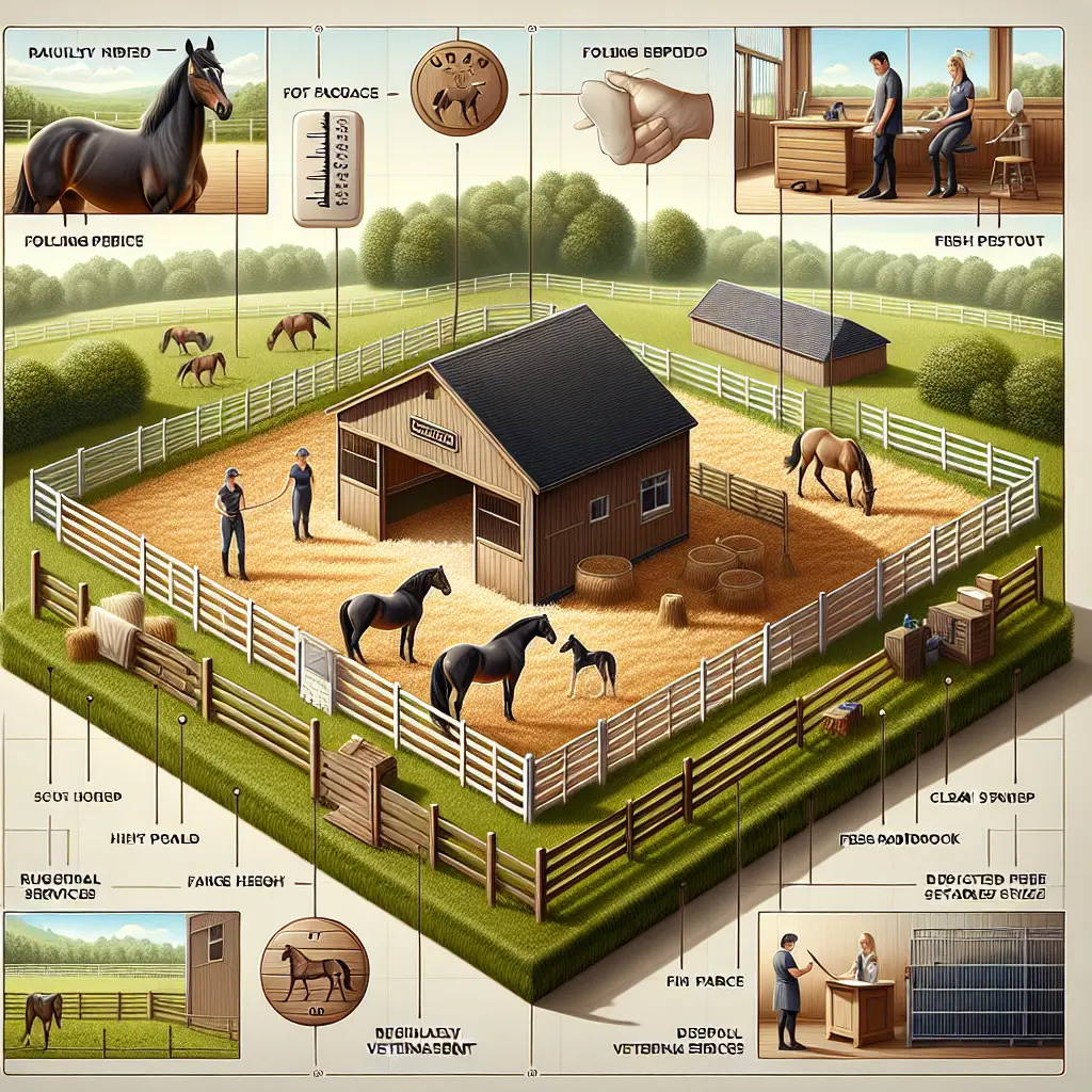 Mare and Foal with Nutritional Supplements