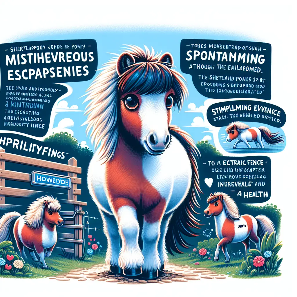 The Adventures of a Mischievous Shetland: Pony social needs
