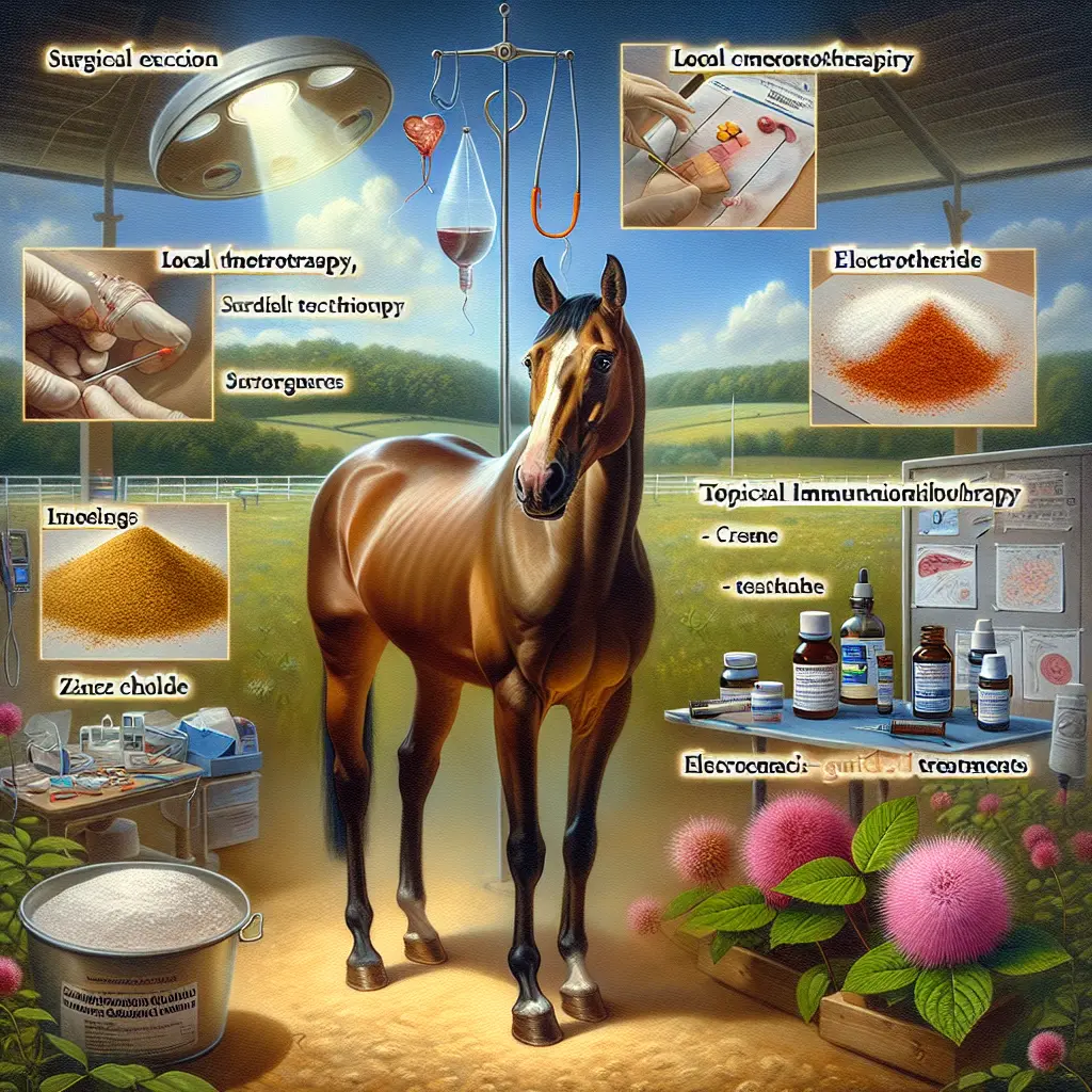 Debunking Equine Sarcoid Treatments: Bloodroot plant, a herbal remedy