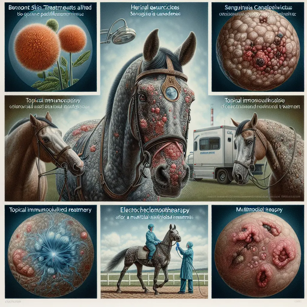 Debunking Equine Sarcoid Treatments: Happy horse in the stable