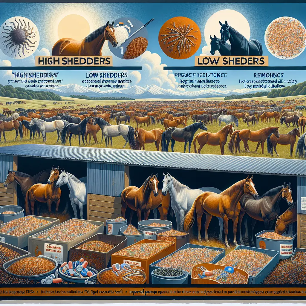 Strategic Deworming for Horses - Horse in a field