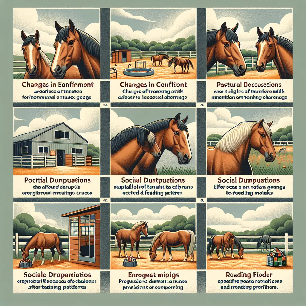 Managing young horses: environmental changes