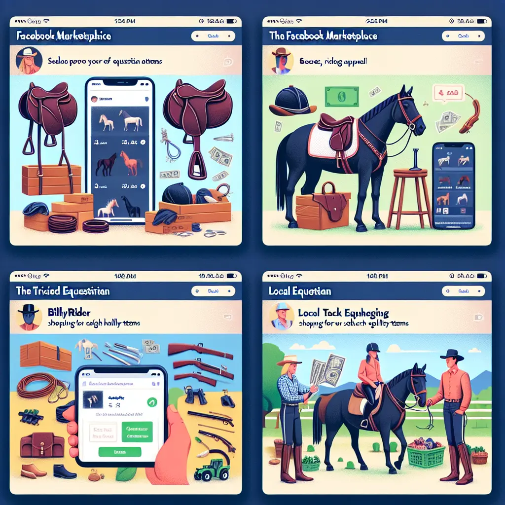 How to Sell Your Equine Items Without Paying Fees - Facebook Marketplace and Groups