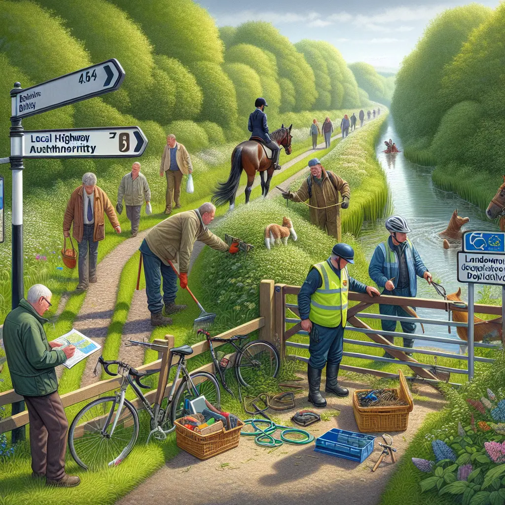 Who is Responsible for Maintaining Safe Bridleways - Collaborative bridleway maintenance