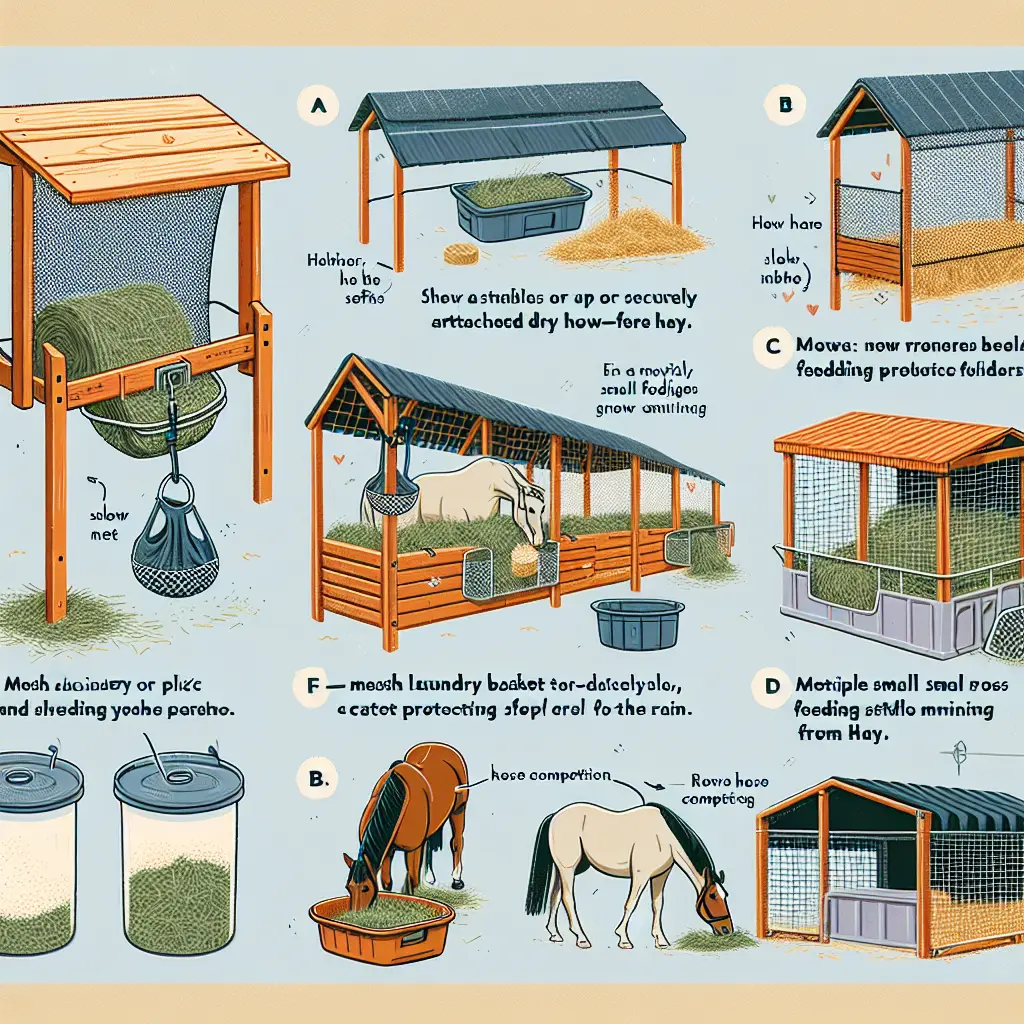 DIY Hayfeeders for Asthmatic Horses - Reducing dust exposure