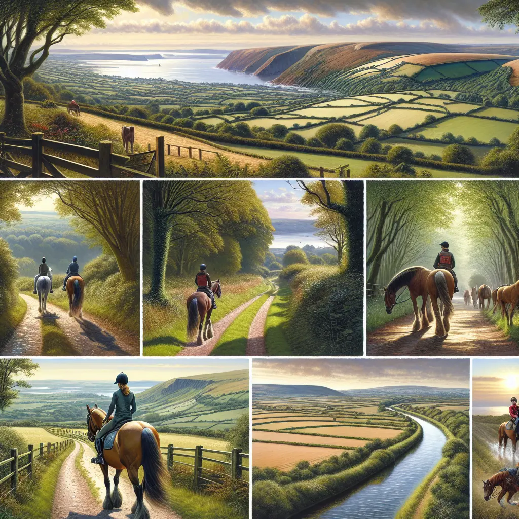 Explore the Best Horse Hacking Spots in West Somerset - Canal path ideal for riders