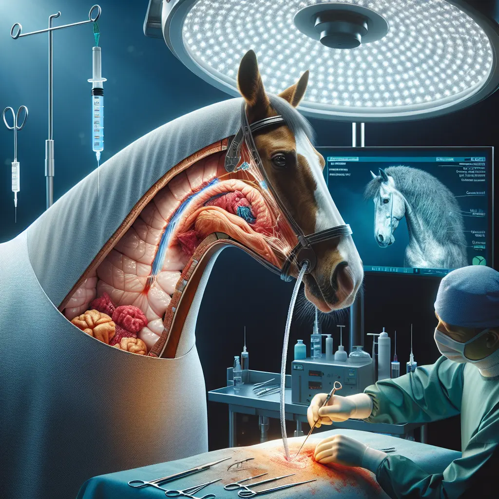 Exploring Vocal Fold Augmentation in Horses: Veterinarian at Work