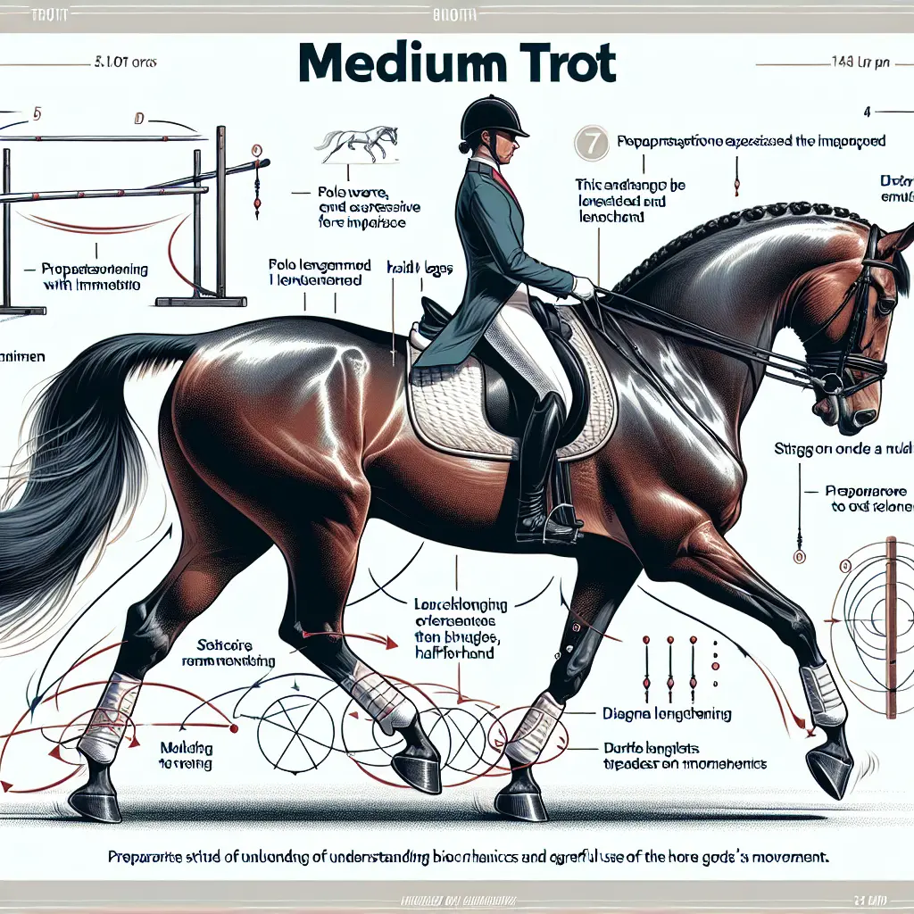 Mastering the Medium Trot: Exercises to Improve the Medium Trot