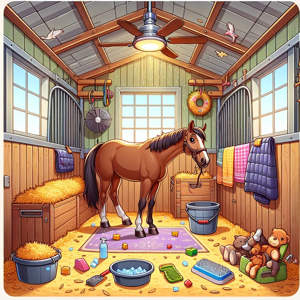 Managing Sweating in Horses on Box Rest - Encouraging Hydration