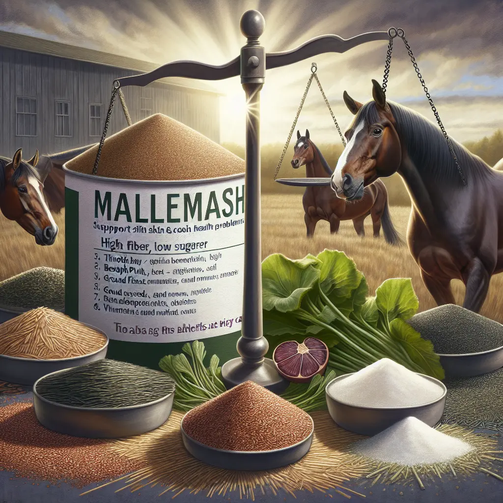 Understanding Horse Reactions to Simple Systems MalleMash - Close view of MalleMash feed