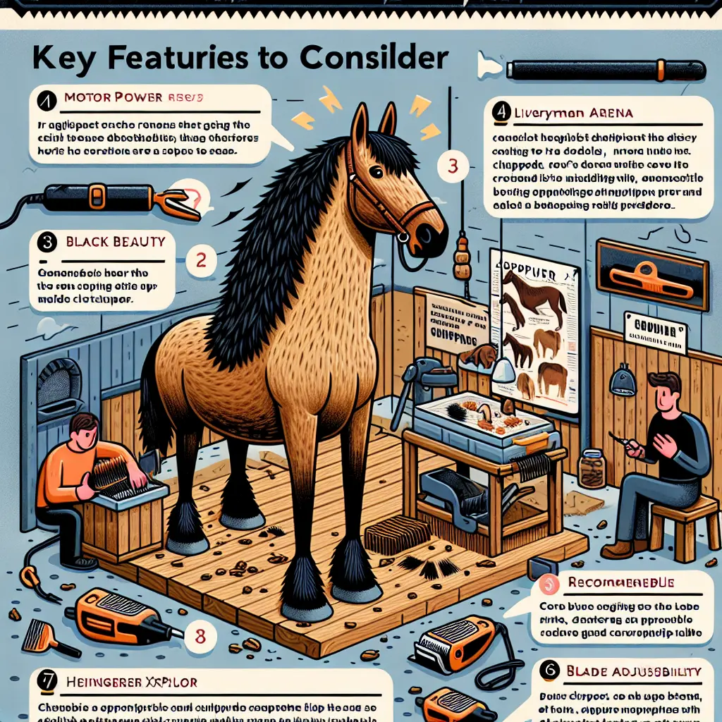 Choosing the Best Clippers for Hairy Native Cobs: Image of a Horse Being Trimmed