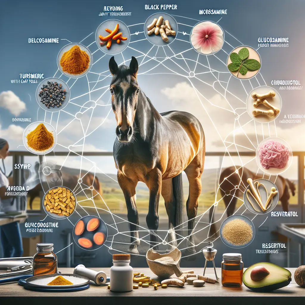 Scientific Studies on Equine Arthritis - A Microscope and Horse Image