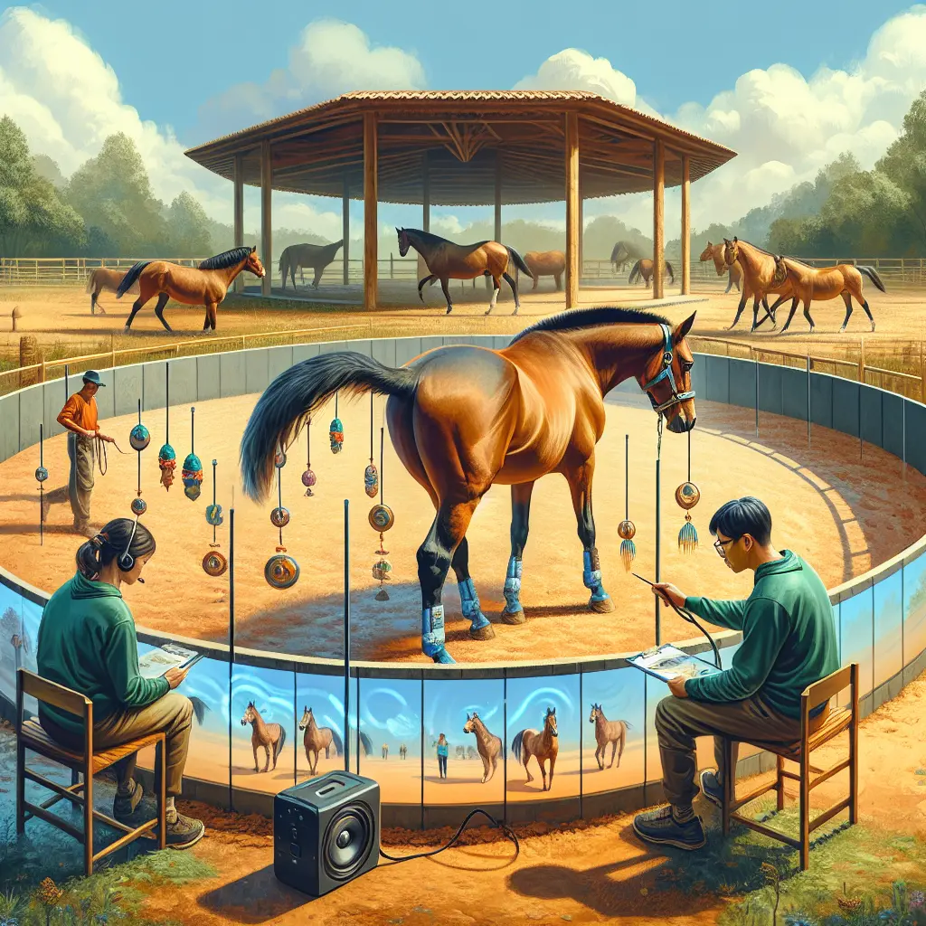 How to Keep Your Young Horse Focused in a Distracting Environment - Training Horse