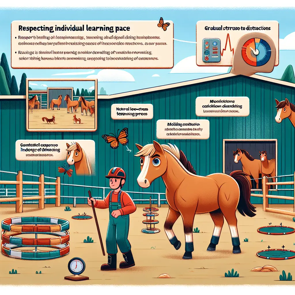 How to Keep Your Young Horse Focused in a Distracting Environment - Horse Training