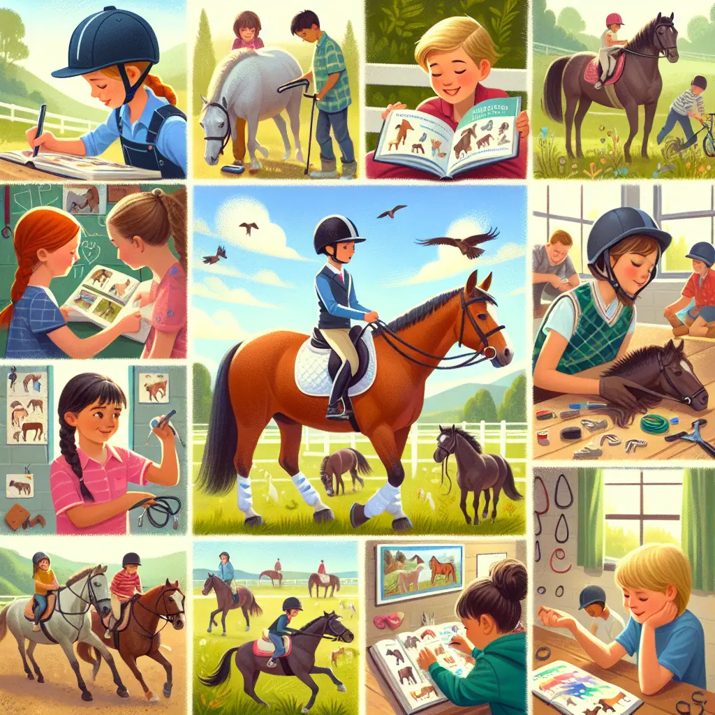 Top Children's Horse Care Books for Young Riders: Understanding horse care through books