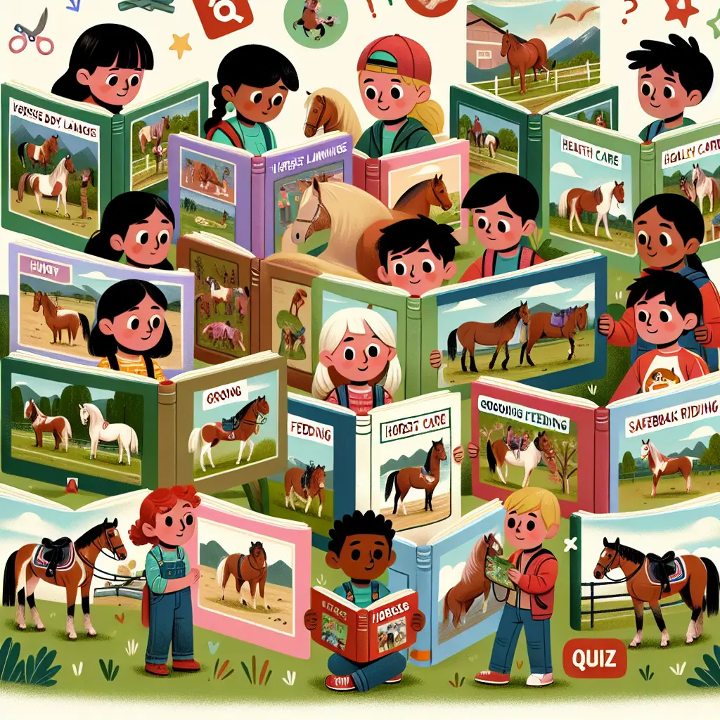 Top Children's Horse Care Books for Young Riders: Interactive learning tools