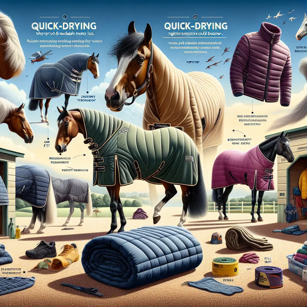Best Brands for Quick-Drying Turnout Rugs