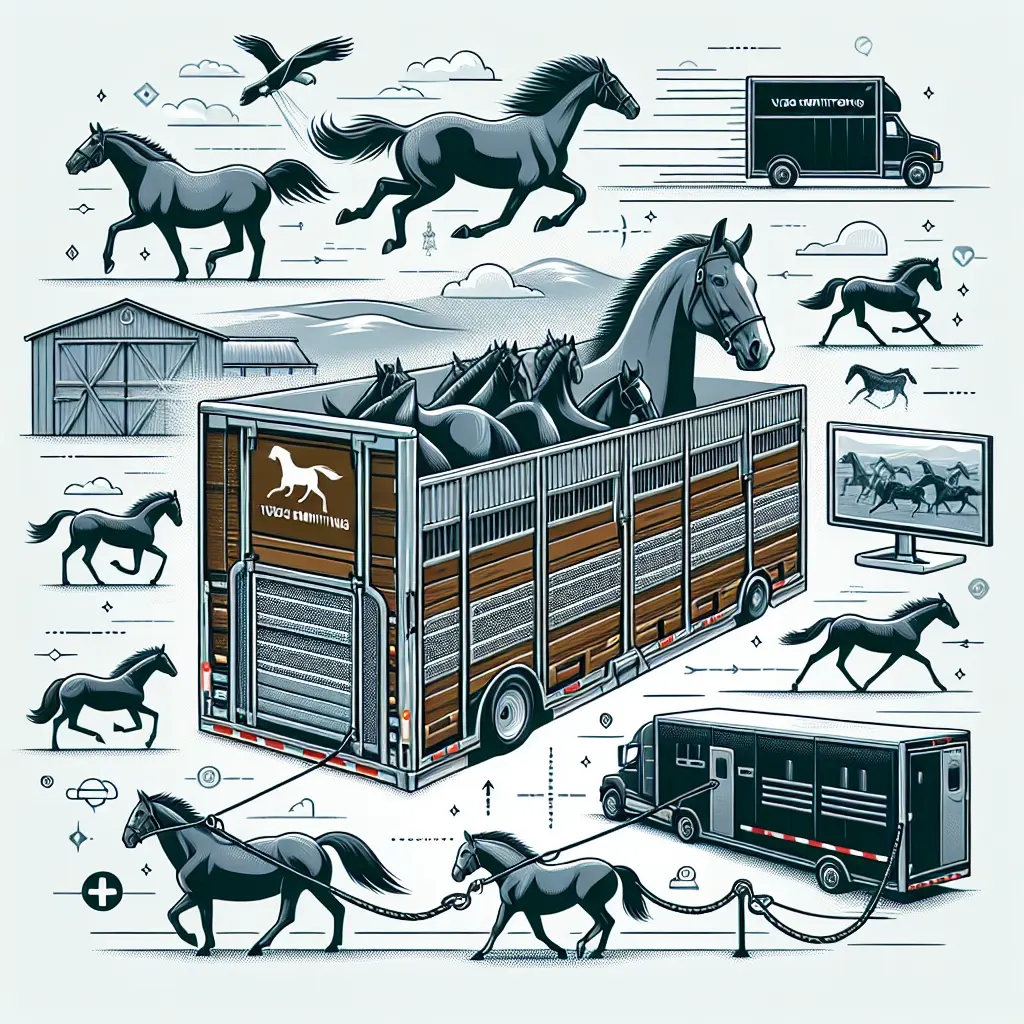 Exploring the Pros and Cons of Traveling Horses Without a Trailer Partition - Anxious Horse