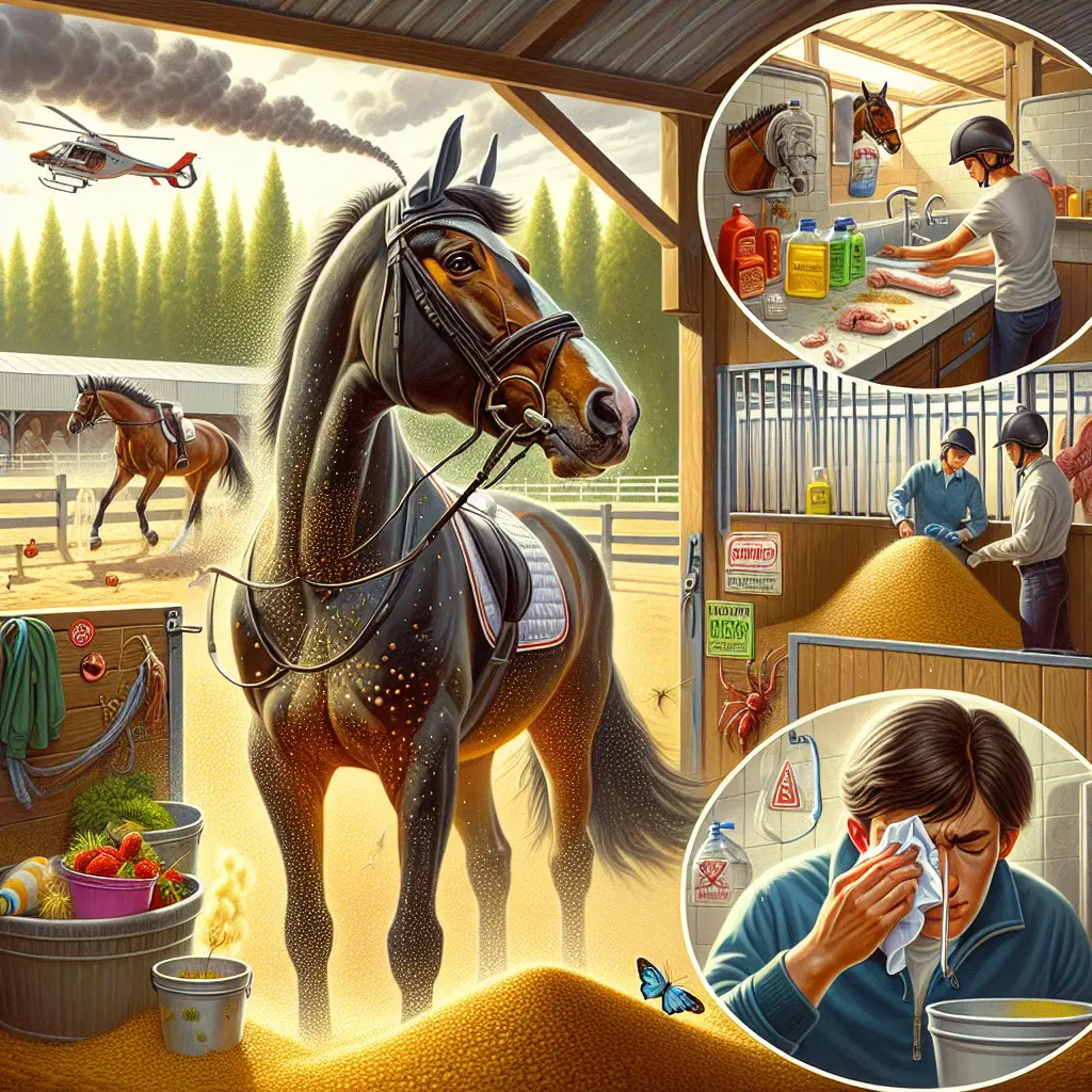 Understanding Your Horse's Reluctance: Causes of Allergies in Horses