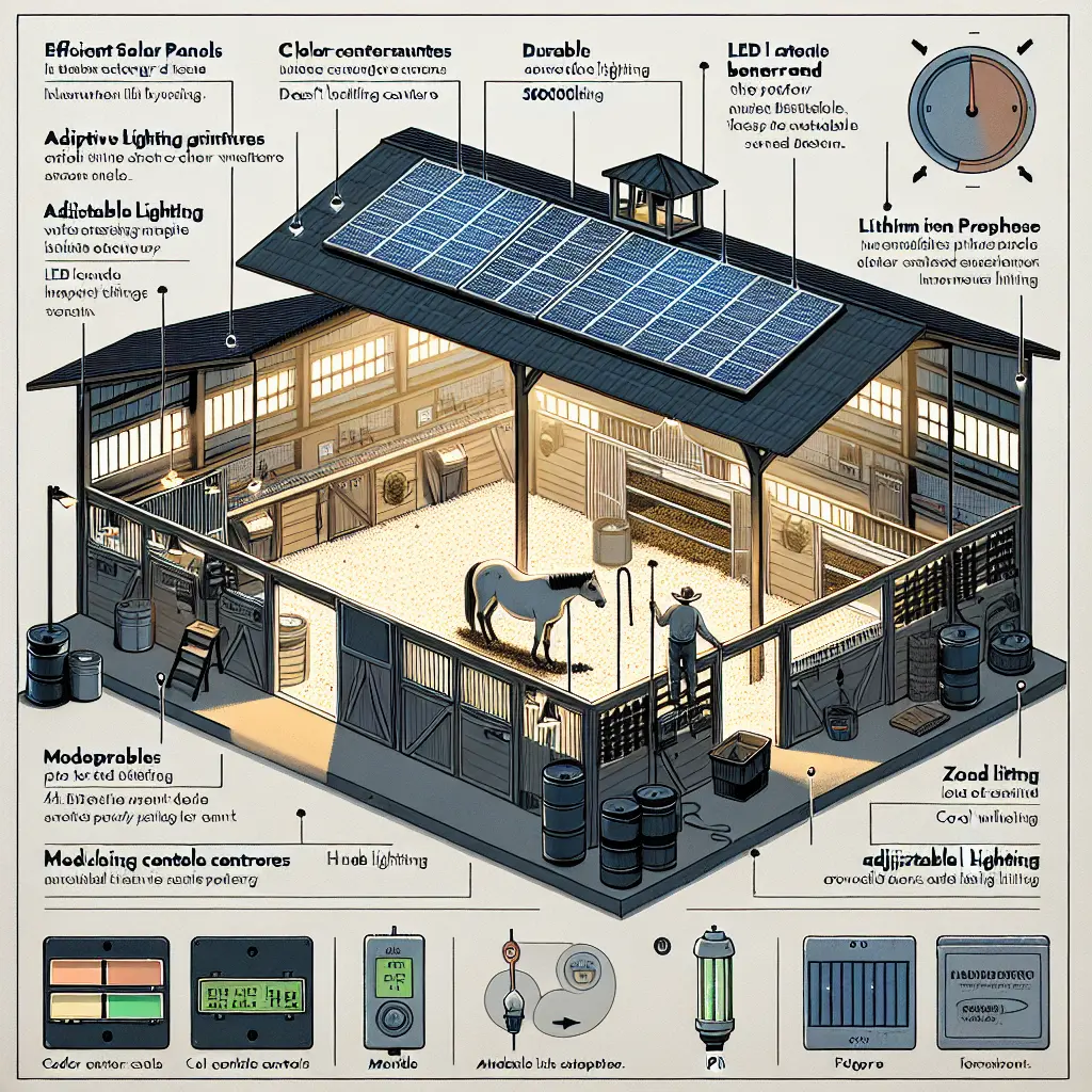 How to Effectively Light Stables Using Solar Solutions: Monetary and Ecological Benefits