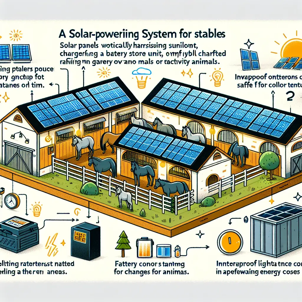 How to Effectively Light Stables Using Solar Solutions: Charge Controllers