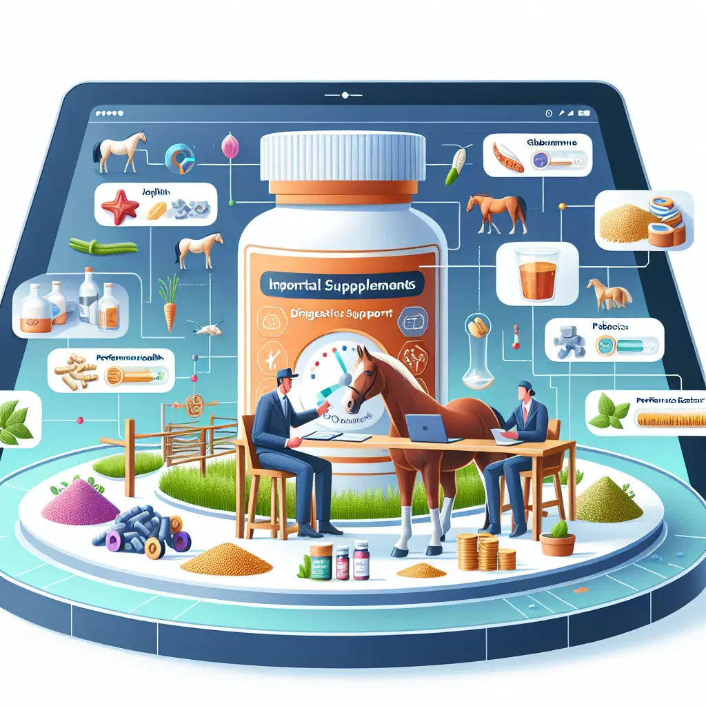 Exploring Equine Nutrition: Various equine supplements