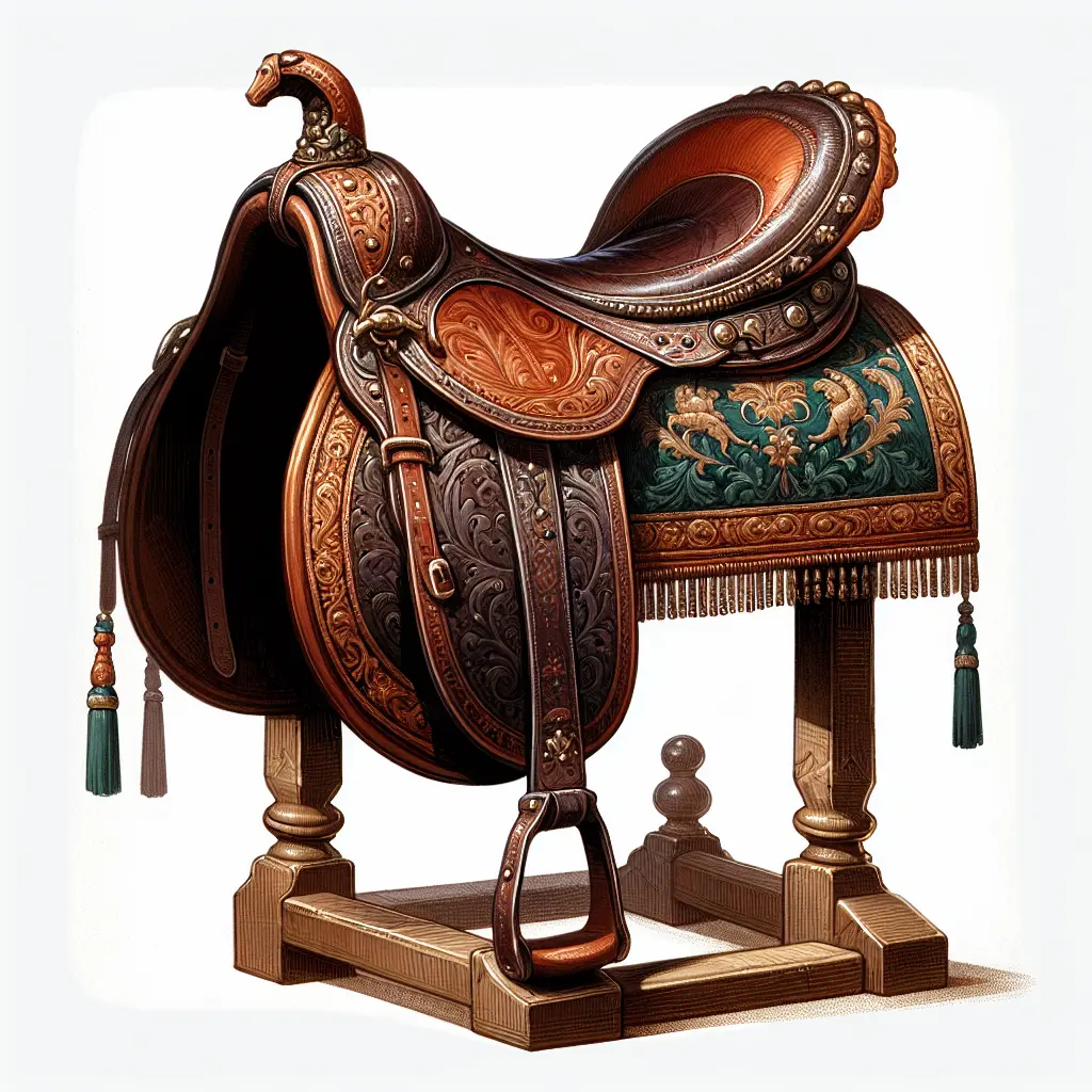 Tudor Saddle Design - Wooden tree from layered wood
