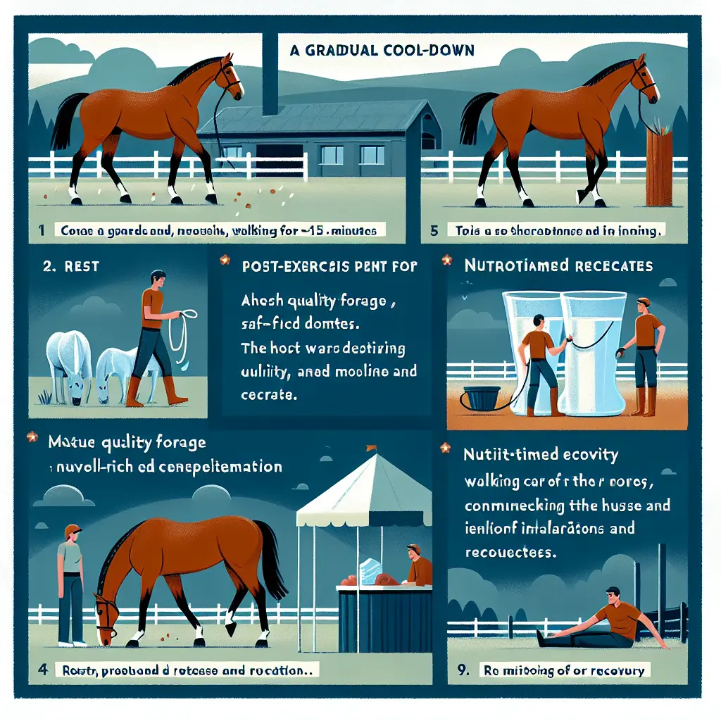 Strategies for Keeping Your Live-Out Horse Comfortable Post-Exercise: Horse drinking water