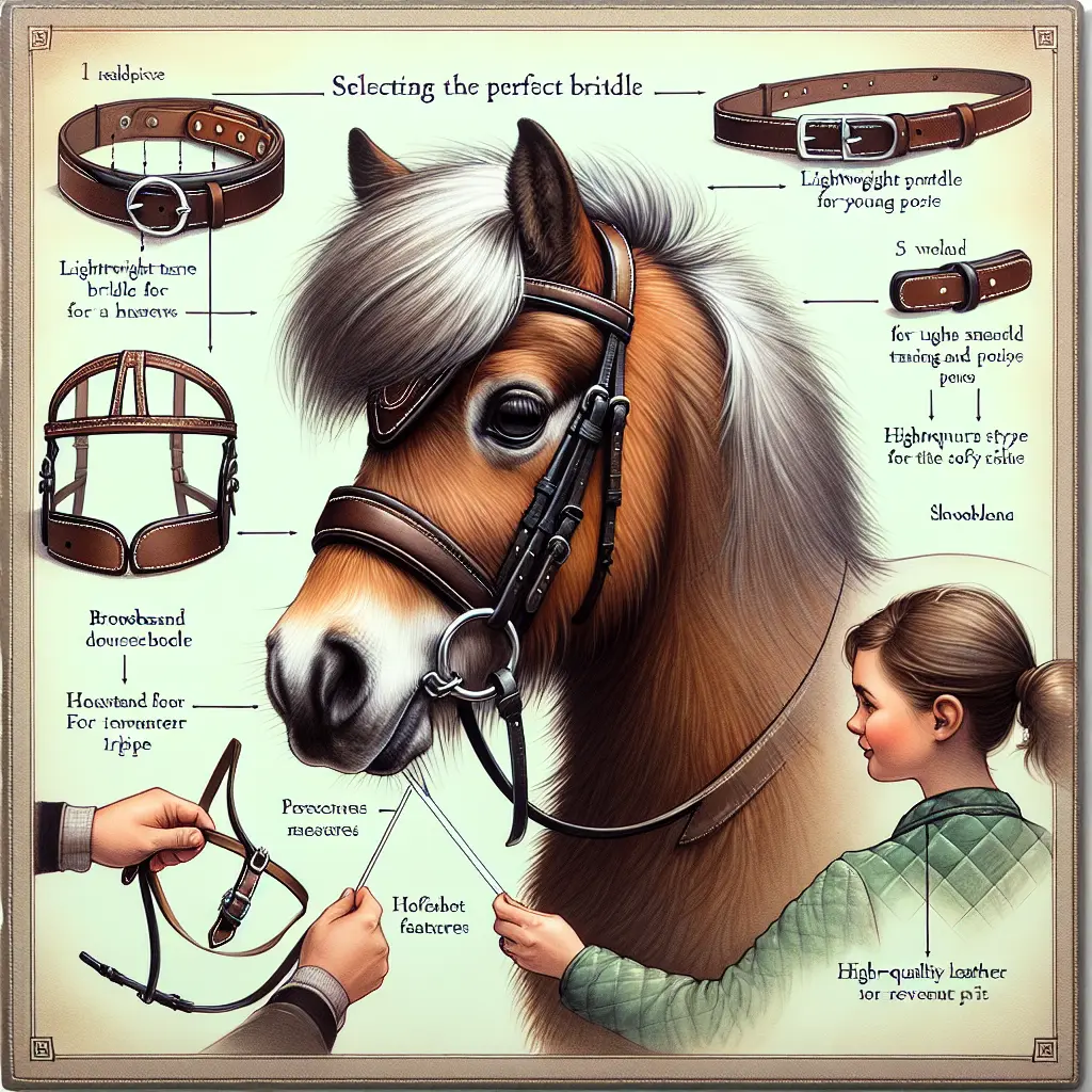 Finding the Perfect Bridle: A Guide to Choosing Comfort and Style for Your Shetland Pony - Image 2